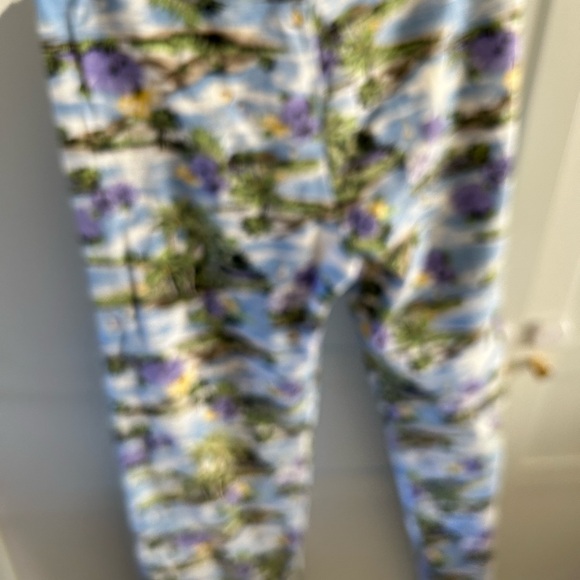 Vintage athletic works women’s tropical stretchy pants ☁️ - Picture 6 of 9